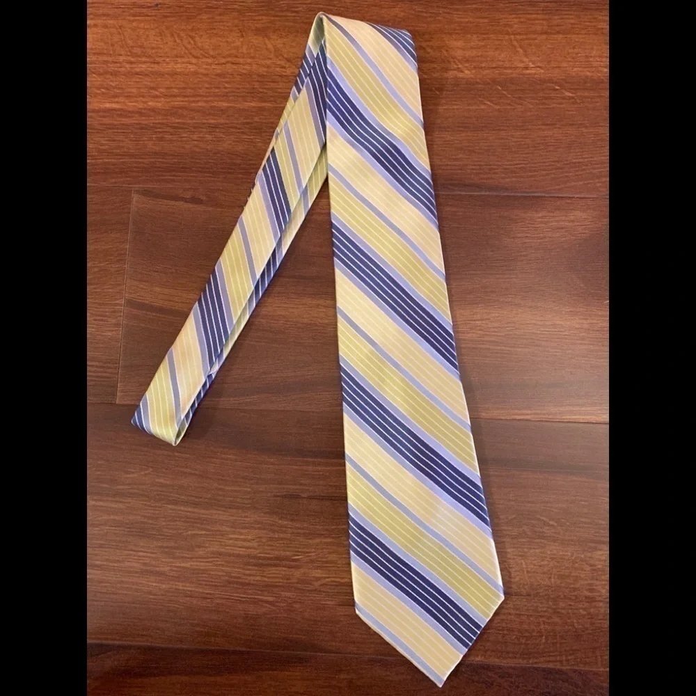 🌿SALE🌿JONES New York 100% Silk Striped Necktie